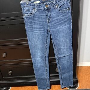 D-Kut from the Kloth Classic Blue Straight Leg Jeans